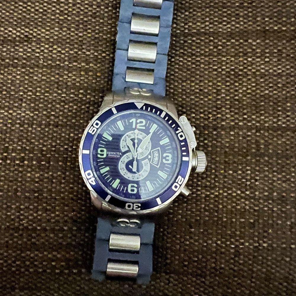 Invicta 6109 subaqua blue Euc
